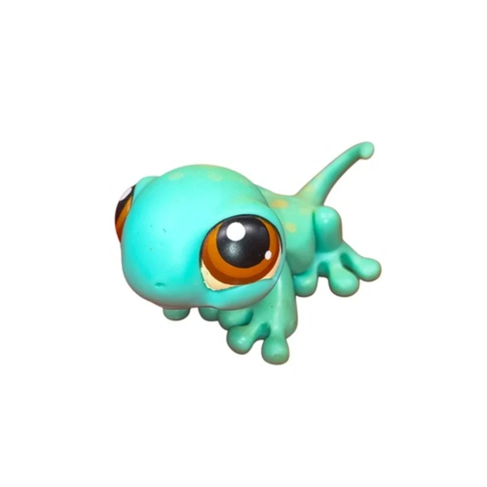 Hasbro LPS Littlest Pet Shop #111 Green Gecko Get Better Center